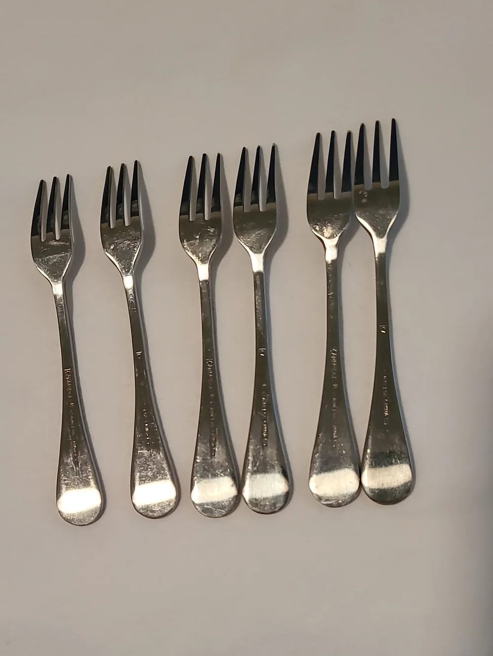 Cambrige Stainless China, Forks 6, Flatware